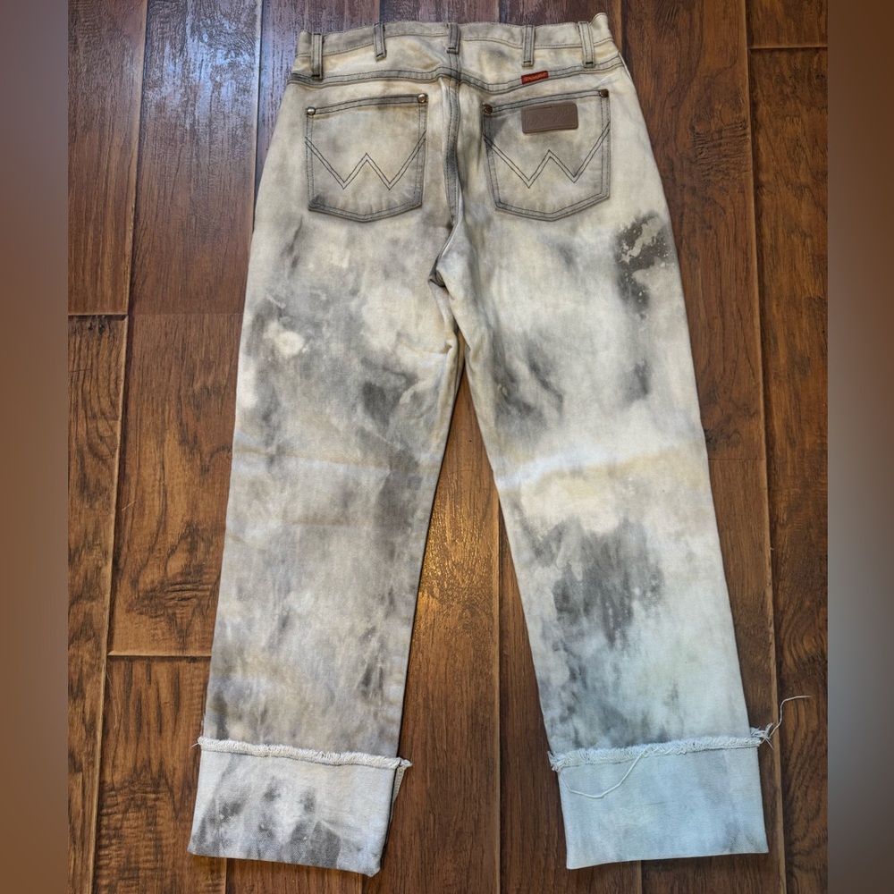Vintage Wrangler acid wash jeans